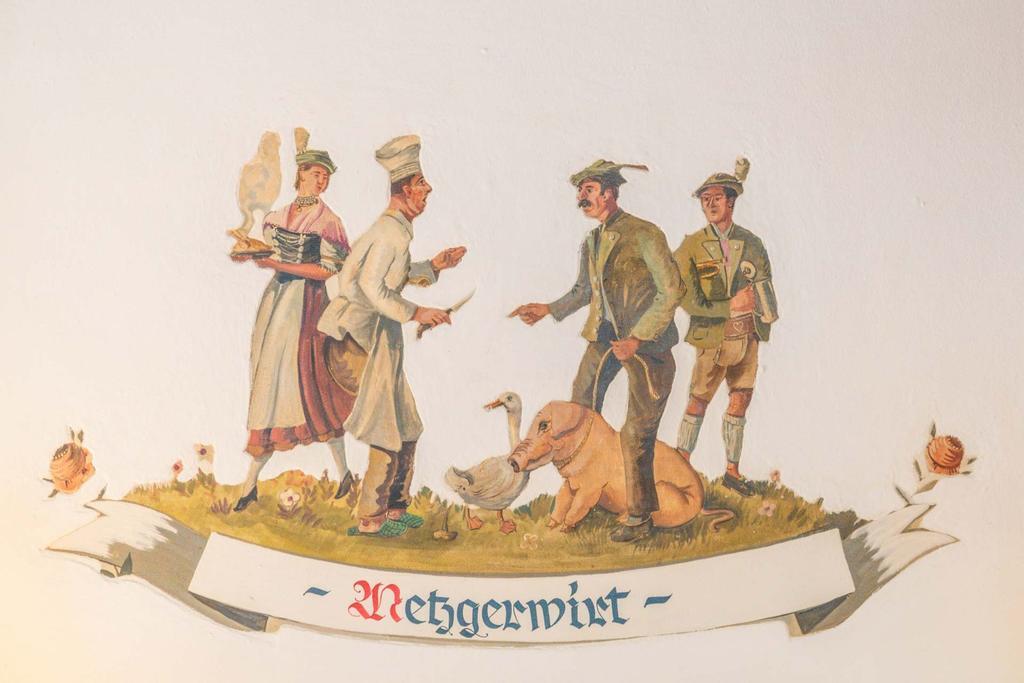 Landhotel Zum Metzgerwirt Bayersoien Esterno foto